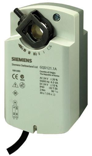 SiemensGQD321.1ASiemens GQD321.1A Rotary Tip Hava Damper MotoruRotary Hava Damper Motorları