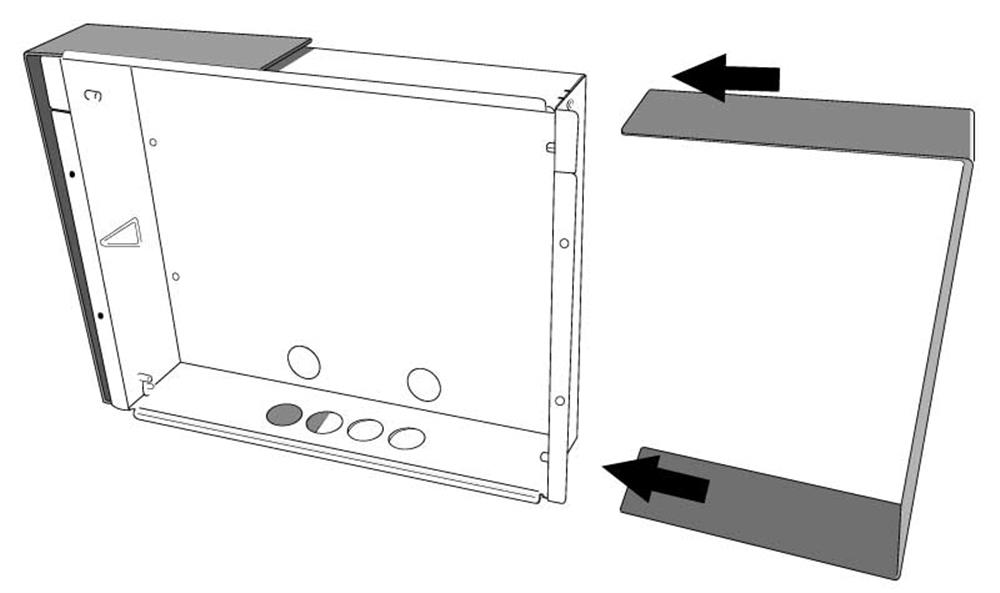 LoytecLVIS-ONWALL15Loytec LVIS-ONWALL15 Wall Mount Frame Side Cover for LVIS-3ME15 (2 pieces), Needs LVIS-FRAME15Touch Panel
