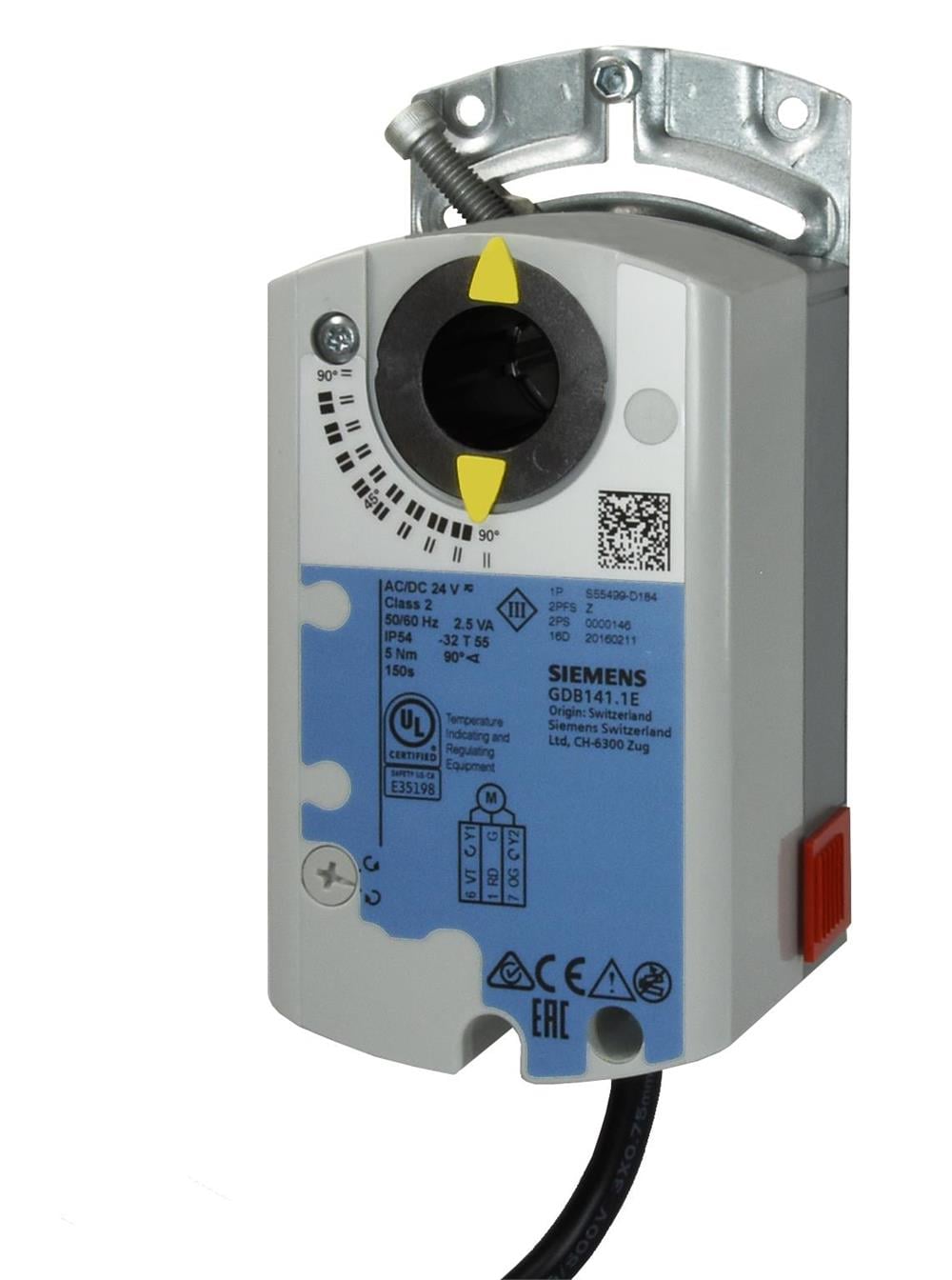 SiemensGDB142.1ESiemens GDB142.1E Rotary Tip Hava Damper MotoruRotary Hava Damper Motorları