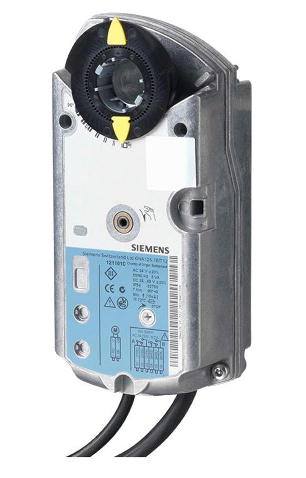 SiemensGRA126.1E/12Siemens GRA126.1E/12 Yangın/Duman Damper MotoruRotary Yangın-Duman Damper Motorları