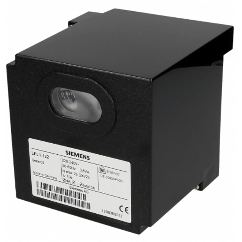 SiemensLFL1.122Siemens LFL1.122 Orta ila Yüksek Kapasiteli Gaz, Sıvı Yağ veya Çift Yakıtlı Cebri Çekişli Brülörler İçinBrülör Yedek Parçaları