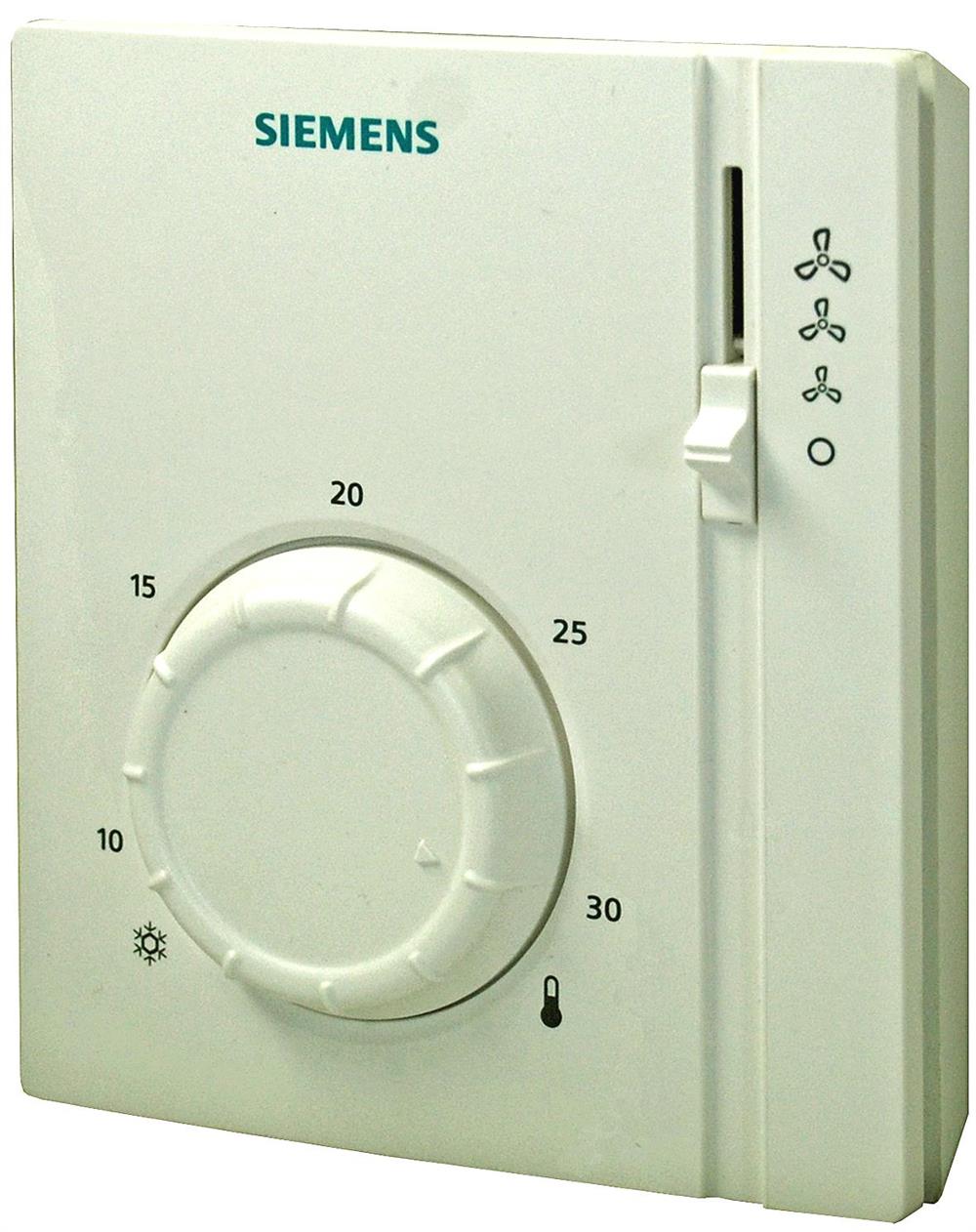 SiemensRAB21Siemens RAB21 Mekanik Kablolu Fan Coil TermostatıMekanik Fan Coil Termostatları