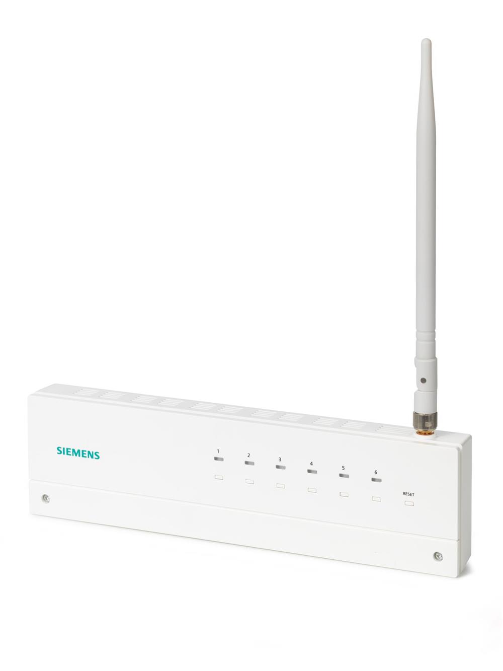 SiemensRDE-MZ6Siemens RDE-MZ6 Kablosuz Çok Bölgeli AlıcıDijital Kablosuz Oda Termostatları