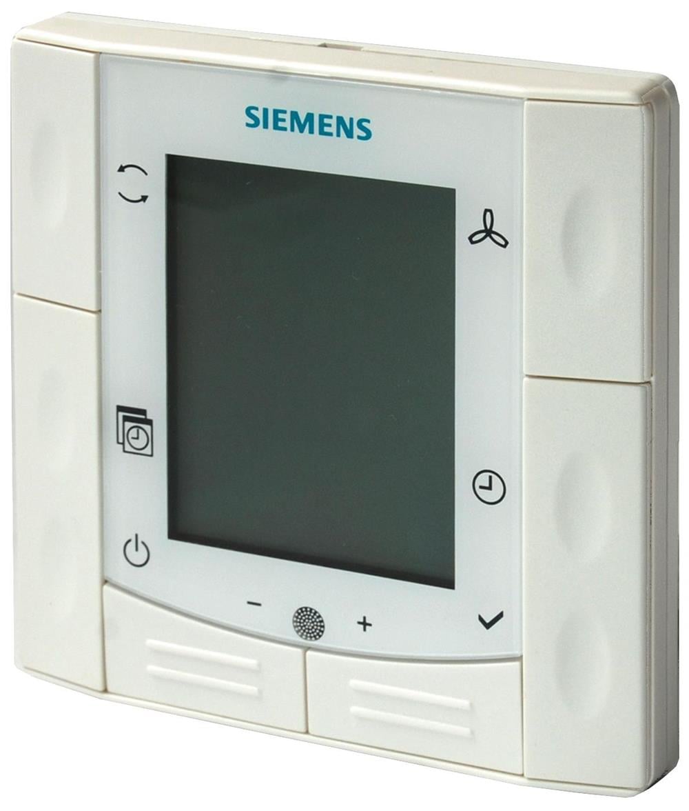 SiemensRDF600TSiemens RDF600T Kızılötesi Uzaktan Kumandalı Sıva Altı Dijital Kablolu Fan Coil TermostatıDijital Kablolu Fan Coil Termostatları