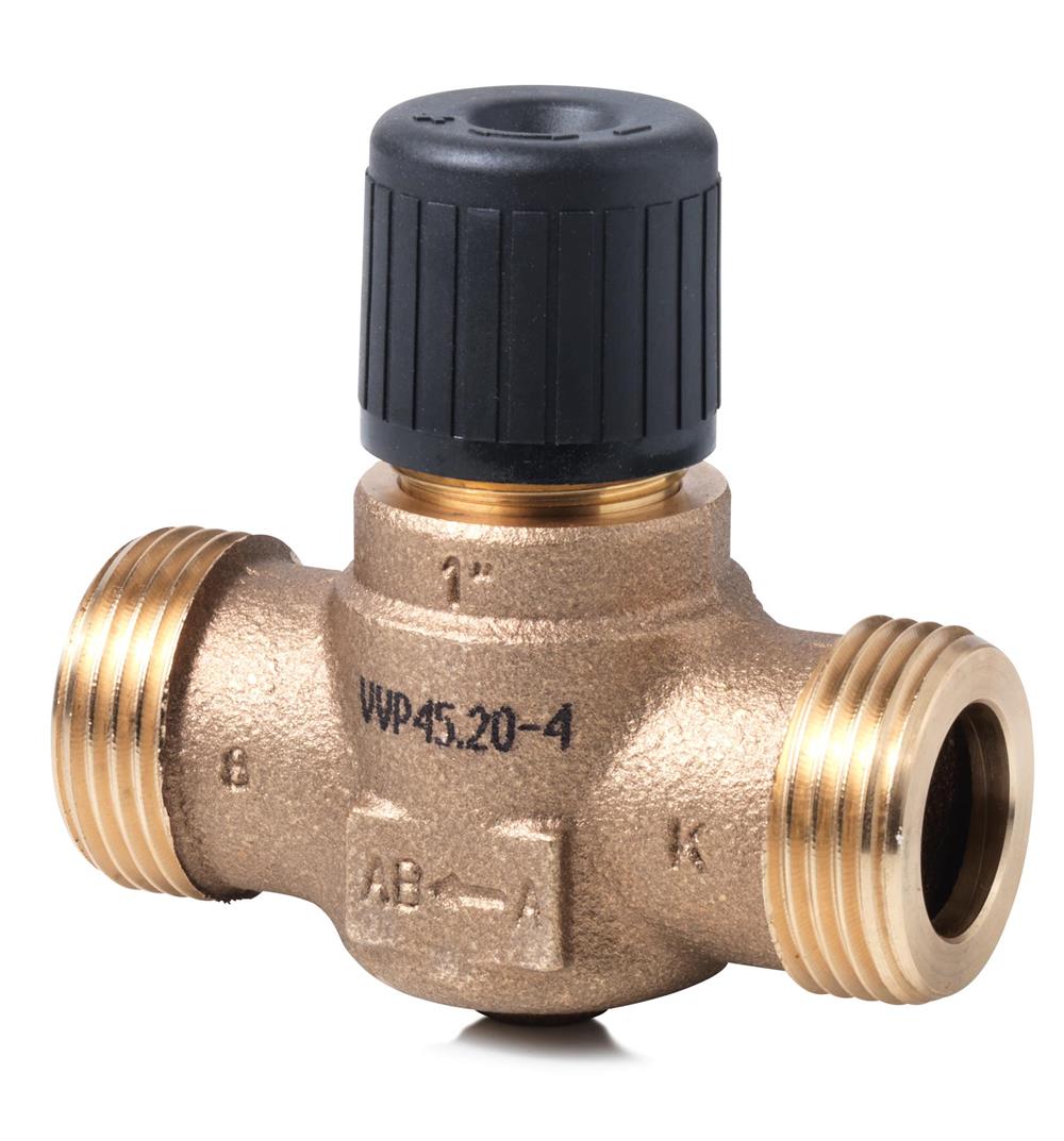 SiemensVVP45.20-4Siemens VVP45.20-4 2 Yollu Lineer Tip Dış Dişli Vana Gövdesi, DN20 (3/4