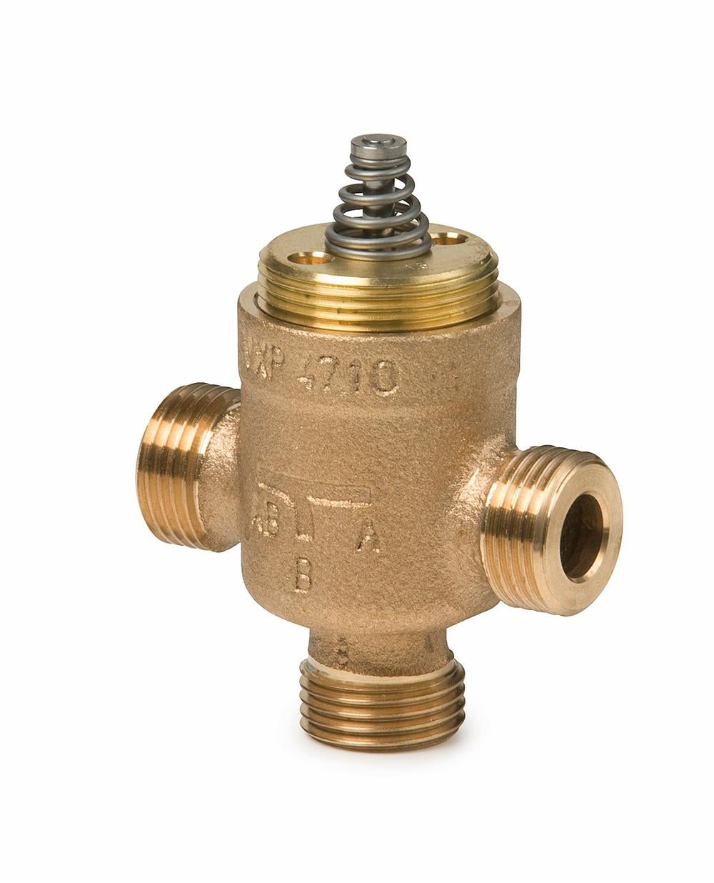 SiemensVXP47.20-4Siemens VXP47.20-4 3 Yollu Lineer Tip Dış Dişli Vana Gövdesi, DN20 (3/4