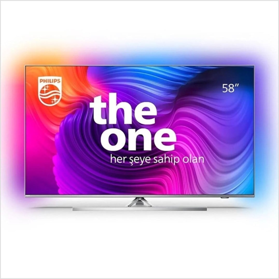 İndirim Philips The One 58PUS8506/62 58 inç (146 Cm) 4K UHD LED Android TV