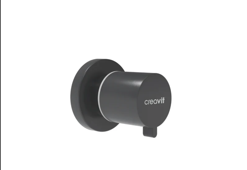 Creavit AC50L 1/2'' Aç-Kapa Ara Kesme Valfi Antrasit Mat