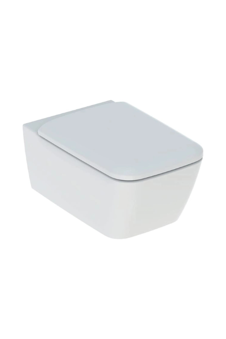 Geberit İcon Square Rimfree Asma Klozet + Kapak