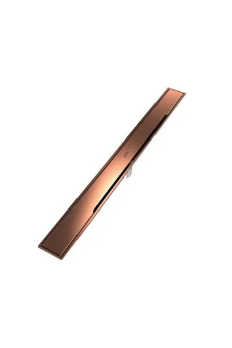 Hüppe Galata A 60 Cm Yandan Çıkışlı Duş Kanalı Rose Gold
