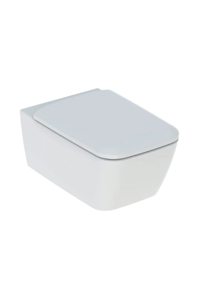 Geberit İcon Square Rimfree Asma Klozet + Kapak