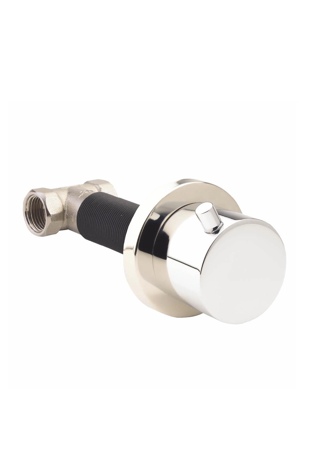 Creavit AC90L 1/2'' Aç-Kapa Ara Kesme Valfi Krom