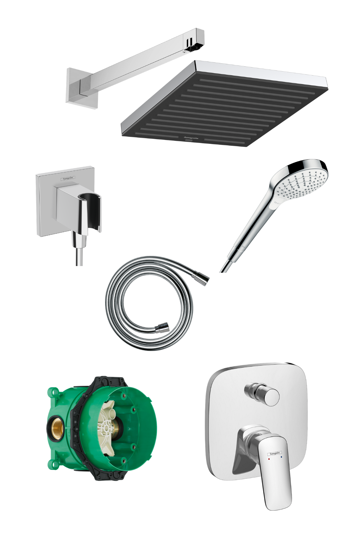 Hansgrohe Logis Ankastre Banyo Seti