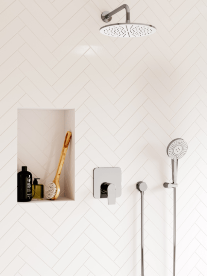 Ideal Standard Ceralife C Tepe Duşlu Ankastre Banyo ve Duş Seti · Krom