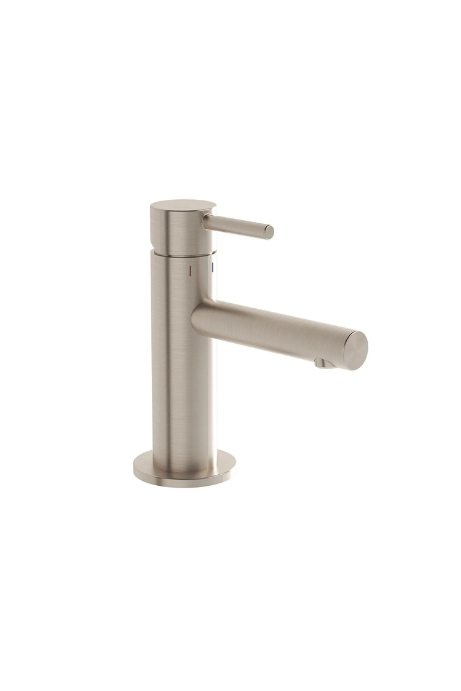 Origin Lavabo Bataryası (Kısa) Fırçalı Nikel