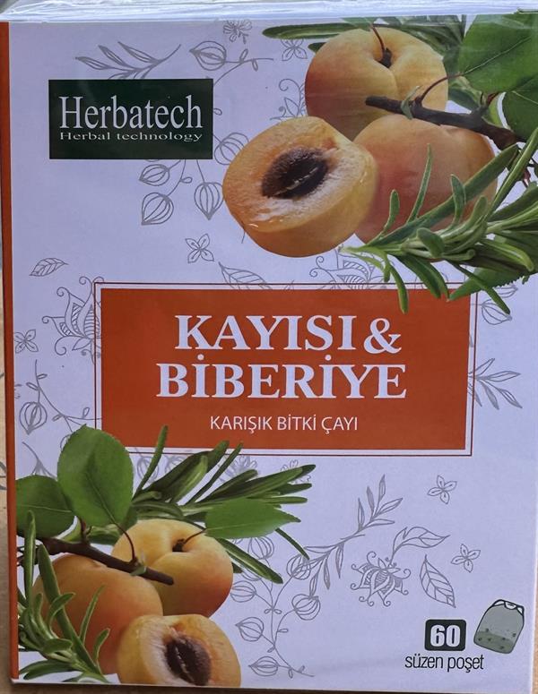 Kayısı Biberiye Çay 4 ‘lü