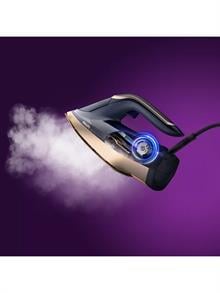 8000 Serisi Azur Buharlı Ütü, 3000 W, 260 g Turbo Şok Buhar, 85 g/dk Sürekli Buhar, Sıfır Yanık Riski, 50 ml Su Haznesi DST8050/20