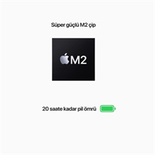 Apple MacBook Pro M2 Çip 16 GB 512 GB SSD 13.3