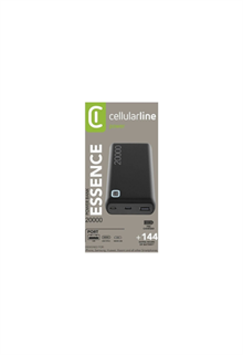 Cellular Line Cellularline Essence 20000 Powerbank-Siyah