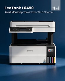 Epson Ecotank L6490 Renkli Çok Fonksiyonlu Tanklı Mürekkep Püskürtmeli Yazıcı Wifi