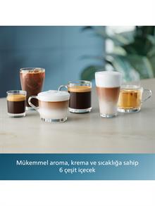 Philips 3300 Serisi LatteGo Tam Otomatik Espresso Makinesi, AquaClean Filtre, 6 İçecek Hazırlama, EP3347/90
