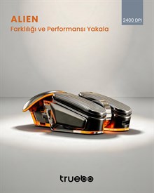 Truebo Alien RGB Ofis Performans Mouse