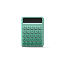 Truebo Circle Yeşil Renkli Hesap Makinesi
