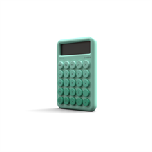 Truebo Circle Yeşil Renkli Hesap Makinesi
