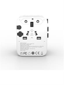 Truebo MultiTravel Travel Adapter & Charger – Evrensel Seyahat Adaptörü