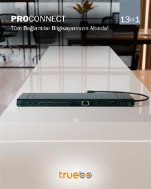 Truebo ProConnect 13in1 Type-C Stand Hub Çoklayıcı