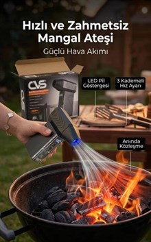 Truebo- CVS Serisi Şarjlı Basınçlı Hava Üfleyici (Rechargeable Jet Fan)