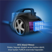 XB9185/07 Marathon Ultimate Toz Torbasız Süpürge