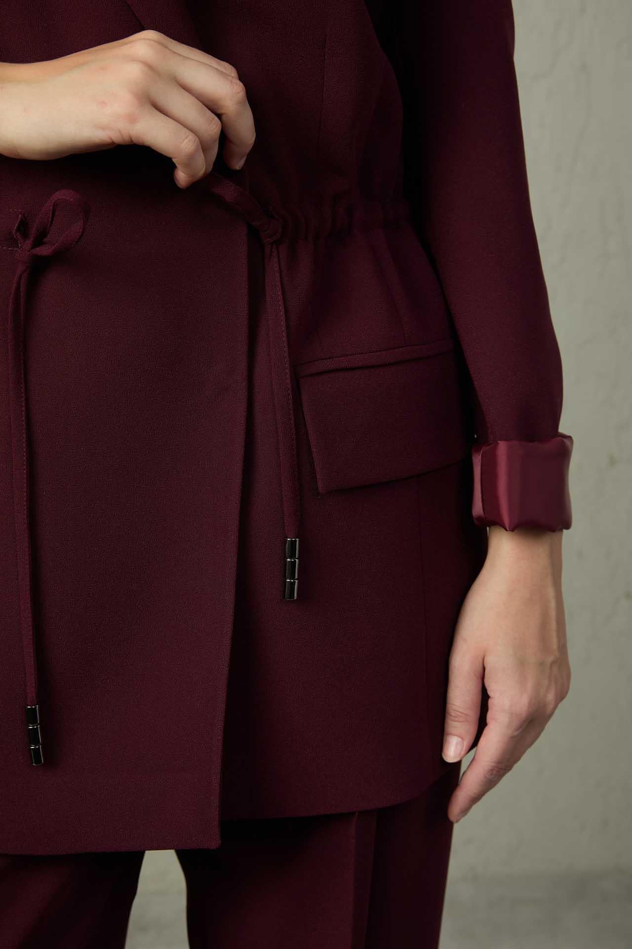 BELDEN BAĞLAMALI BLAZER