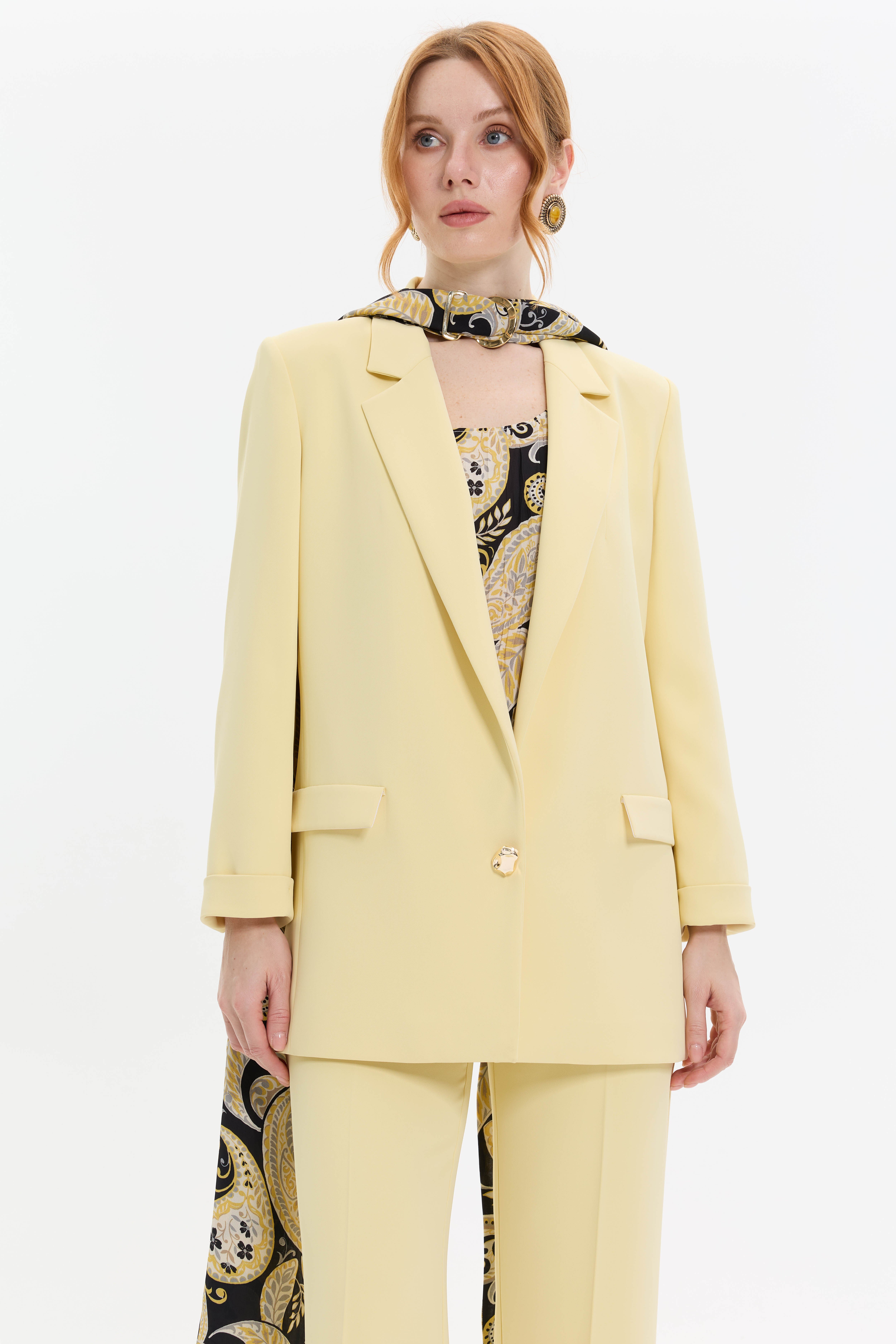 TEK DÜĞMELİ BLAZER