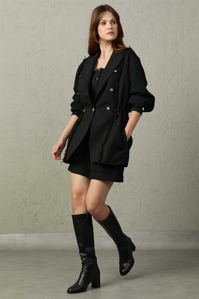 KUMAŞ KOMBİNLİ CEKET