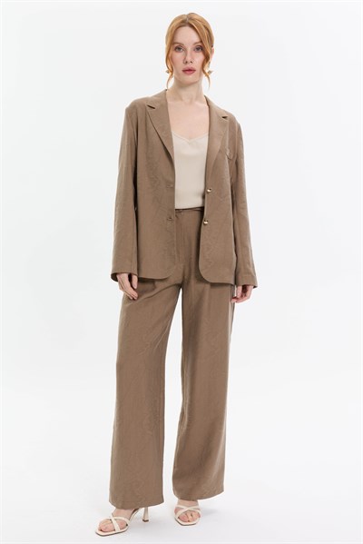 KUŞAK DETAYLI JAKAR BLAZER