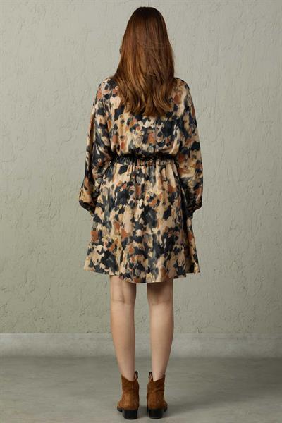 ALACALI MİNİ ELBİSE