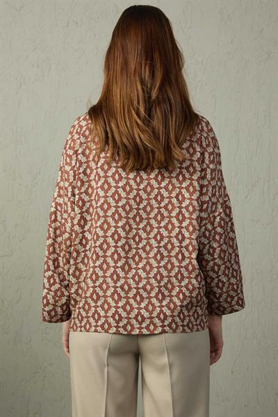 DESENLİ KISA GÖMLEK