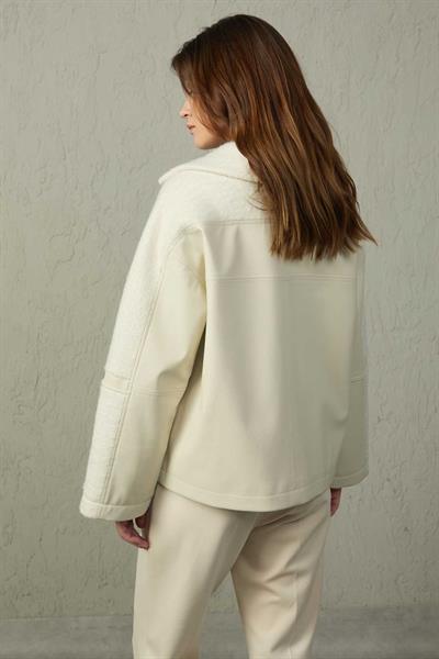 KUMAŞ KOMBİNLİ MONT