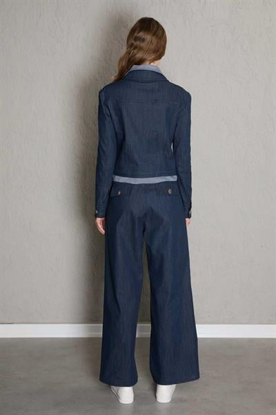 WIDE LEG DENİM PANTOLON