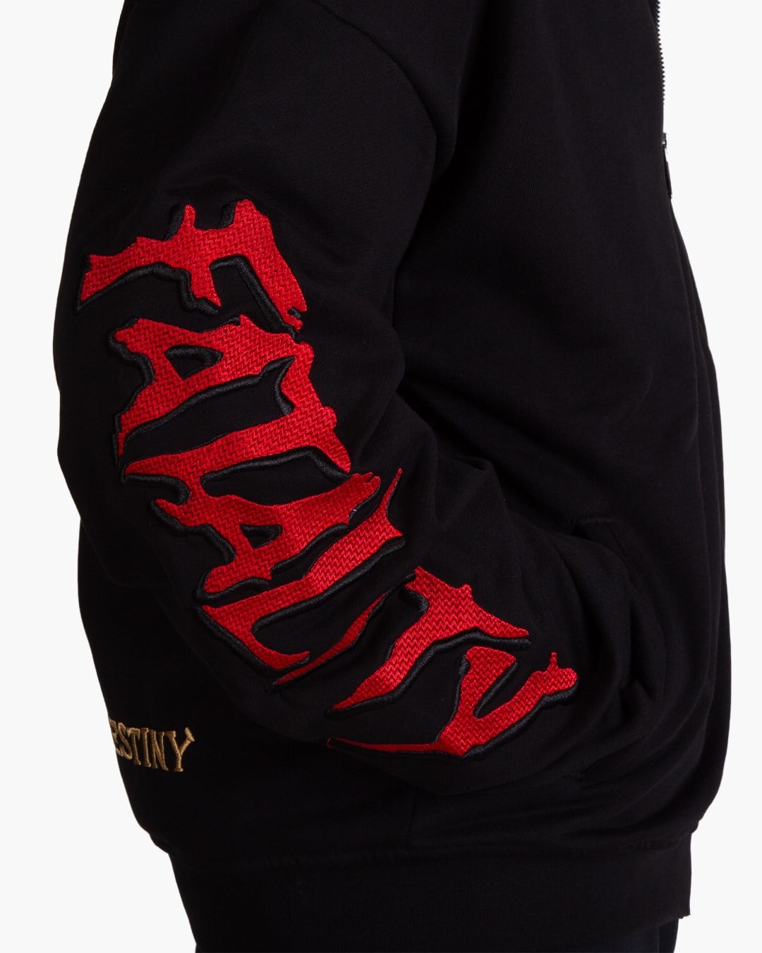 MORTAL KOMBAT FERMUARLI NAKIŞ İŞLEMELİ SWEATSHIRT
