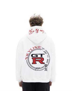 GTR STAMP KAPŞONLU SWEATSHIRT