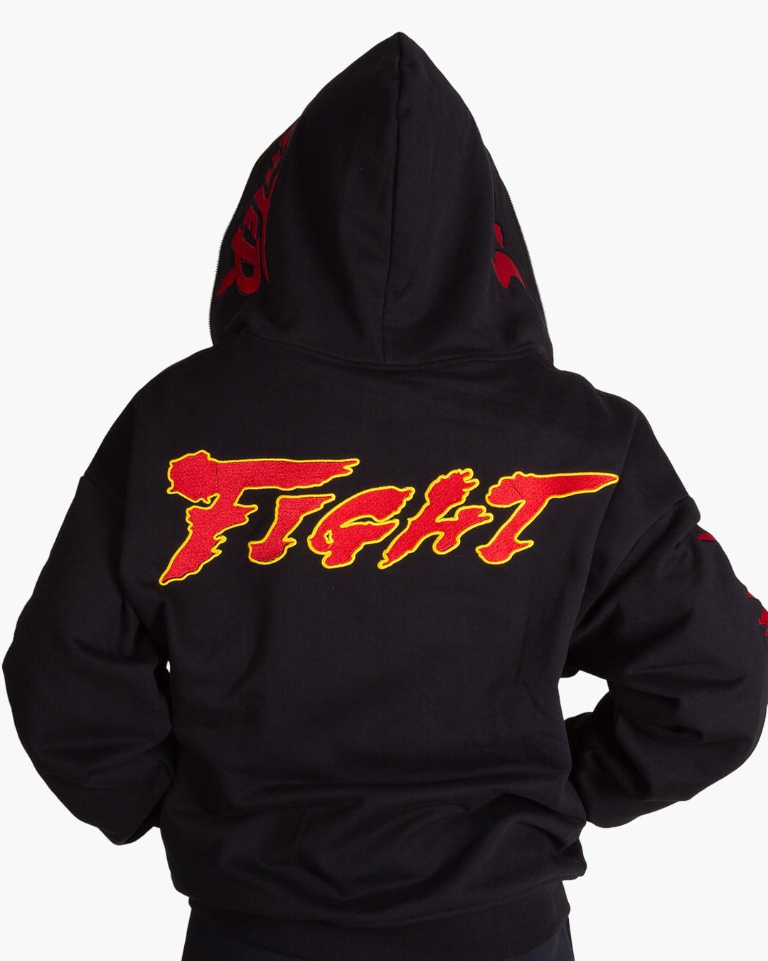 SWEATSHIRTDM-46STREET FIGHTER FERMUARLI SWEATSHIRT