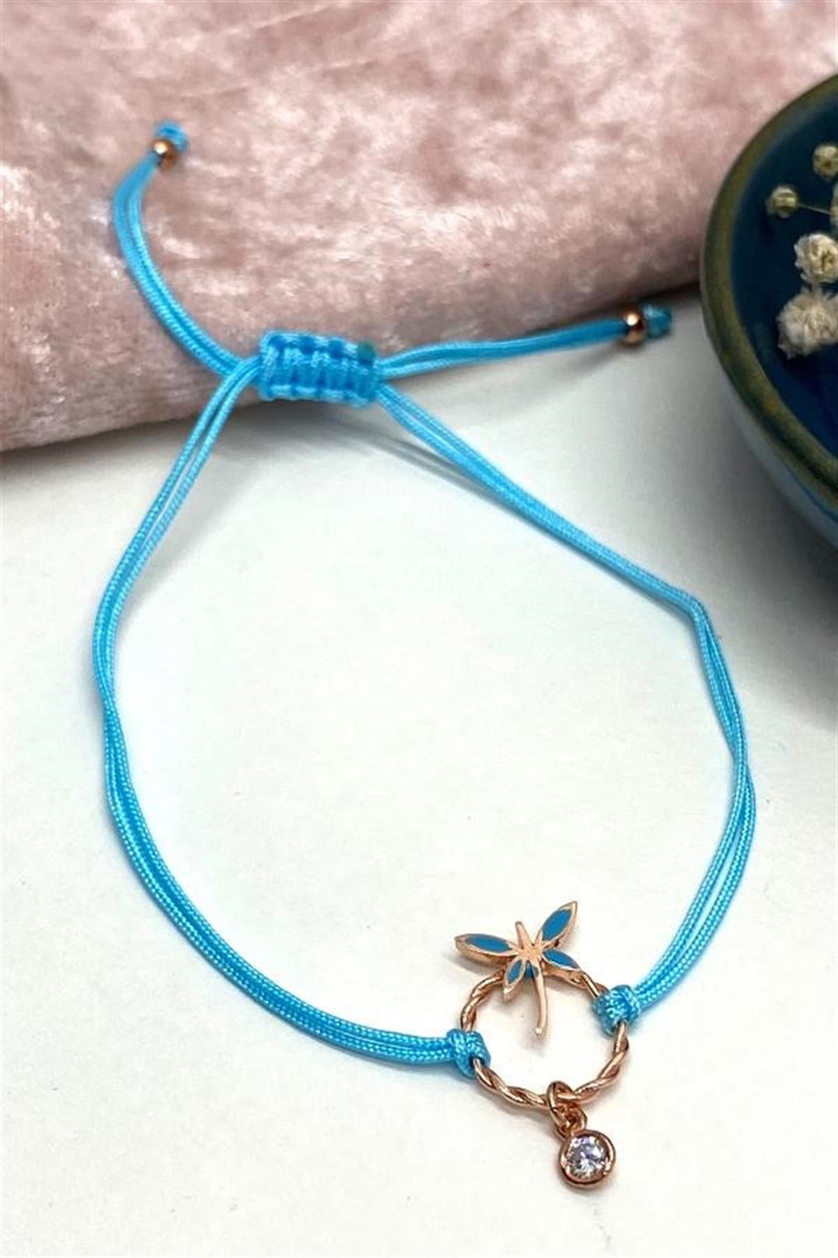  İpli Gümüş Yusufçuk Bileklik