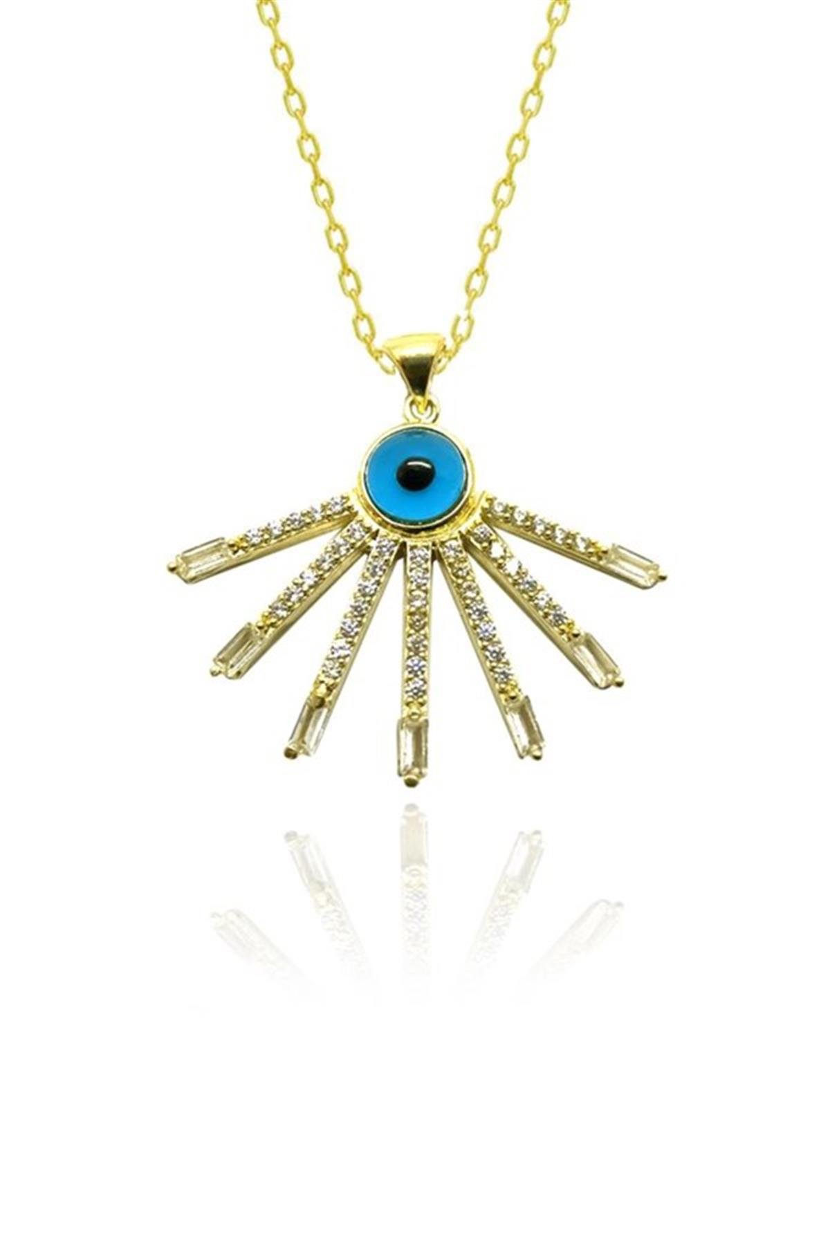  Nazar Boncuk Gümüş Kolye