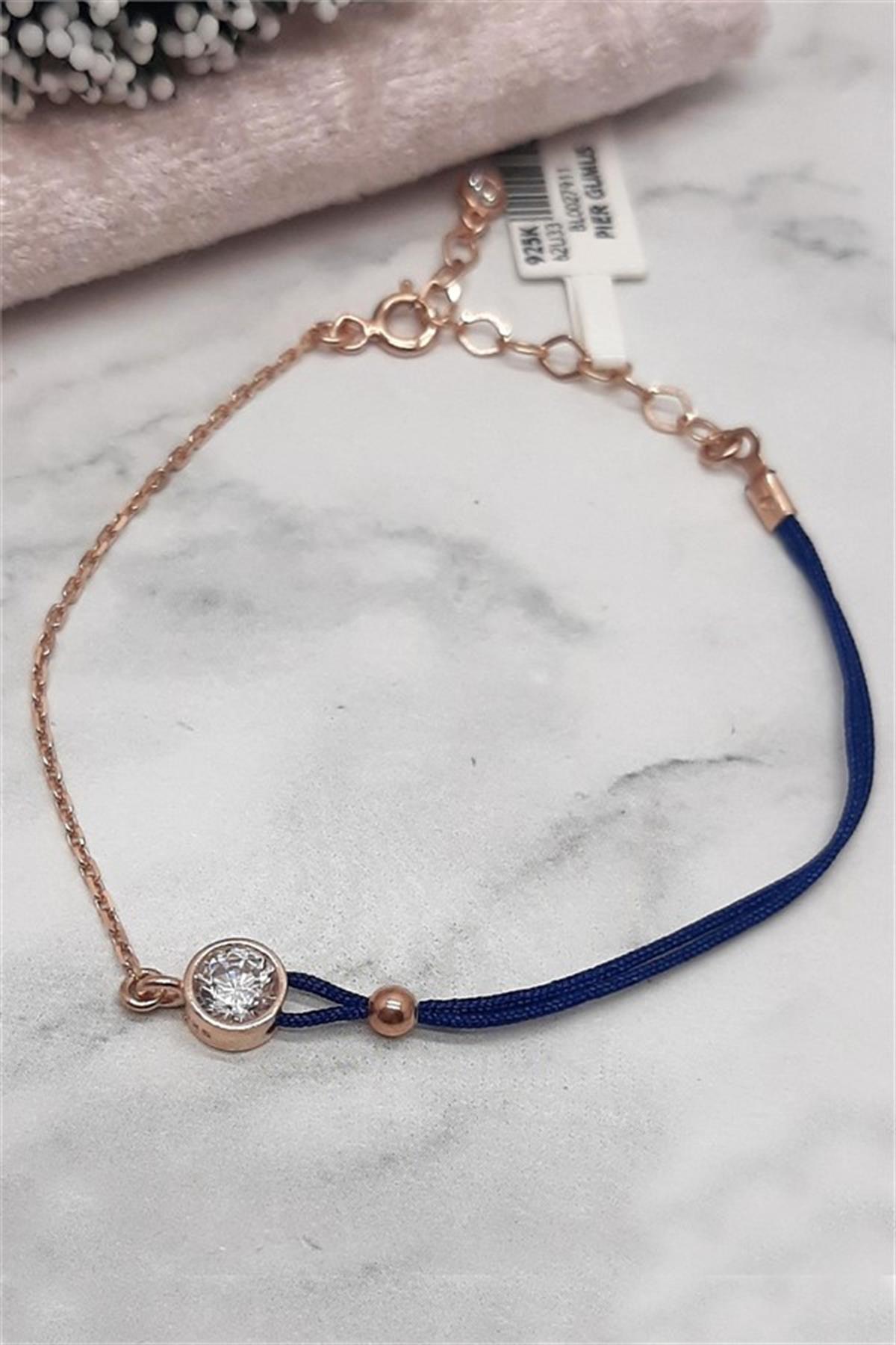  Zirkon Taşlı Gümüş Bileklik