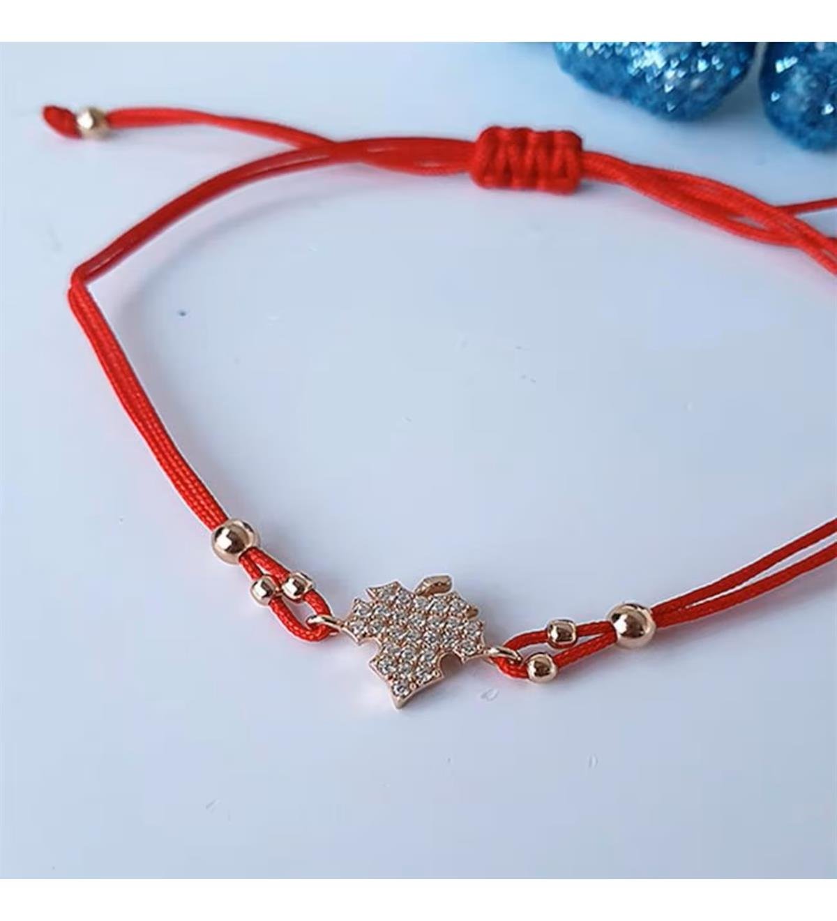 Gümüş İpli Çınar Bileklik