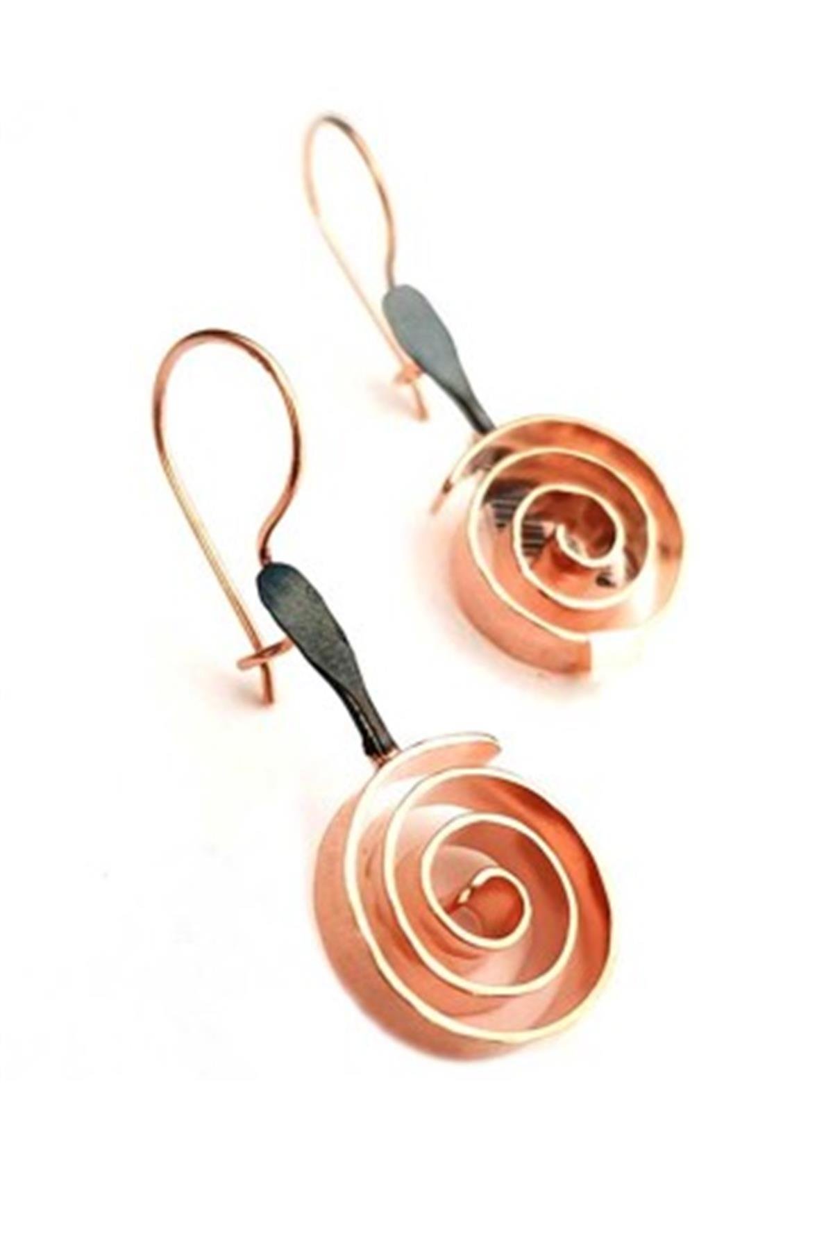 Gümüş Java Model Küpe