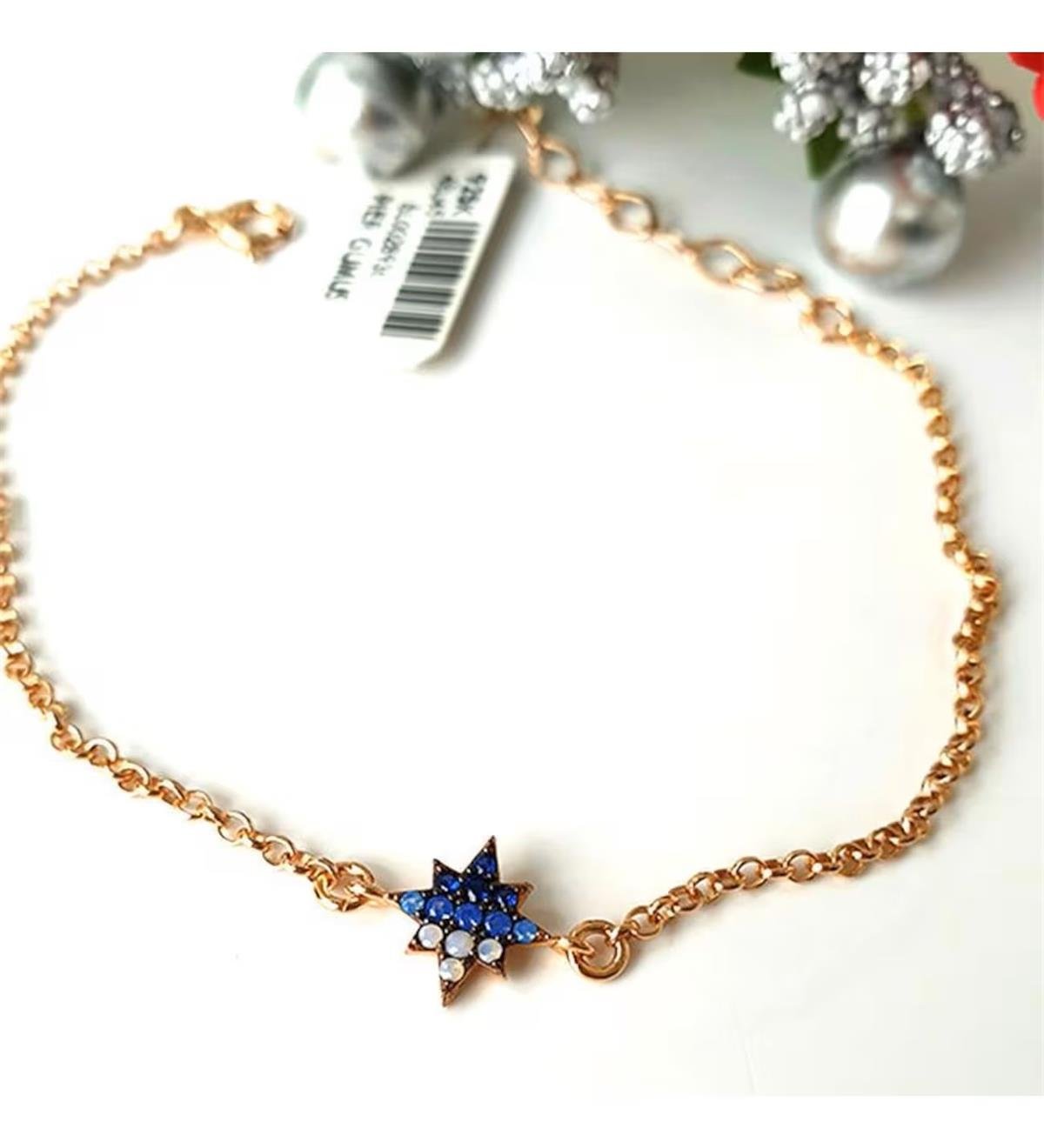 Kuzey (Kutup) Yıldızı Gümüş Bileklik