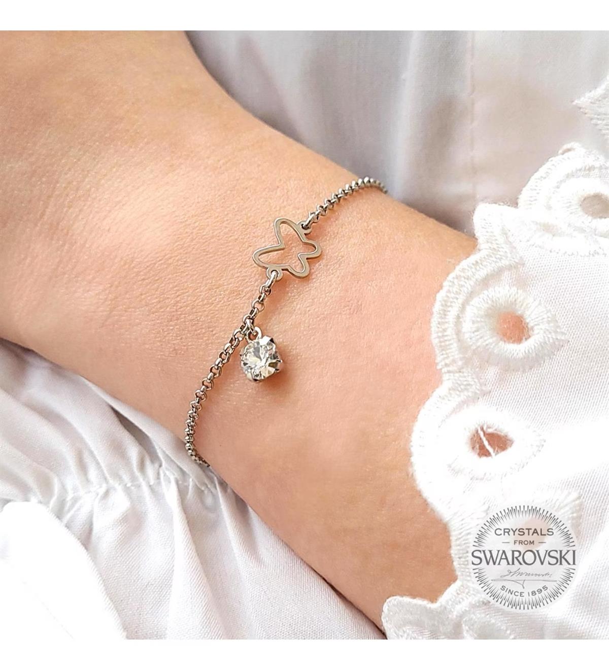 Swarovski Gümüş Bileklik